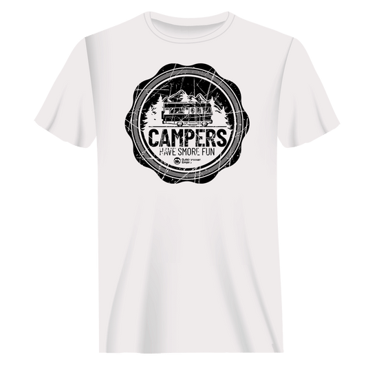Camping Seal Man T-Shirt