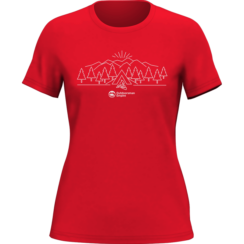 Load image into Gallery viewer, Camping Triangles T-Shirt for Women