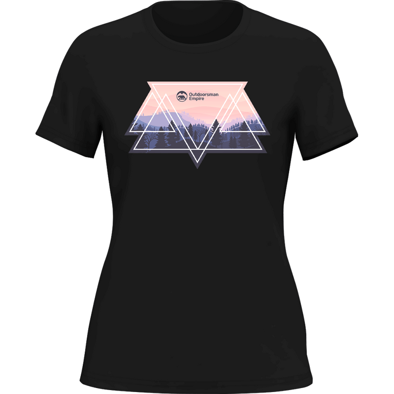 Load image into Gallery viewer, Camping Triangles T-Shirt for Women