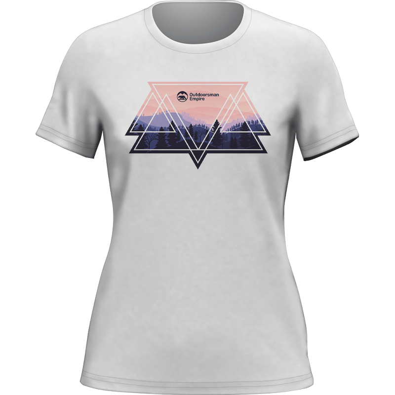 Load image into Gallery viewer, Camping Triangles T-Shirt for Women