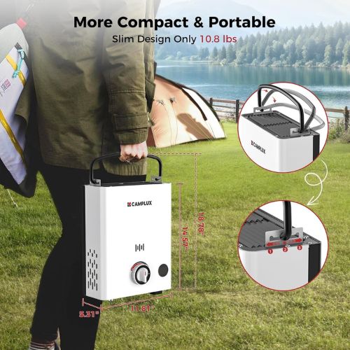 Load image into Gallery viewer, Camplux First F5 LPG Camping Water Heater