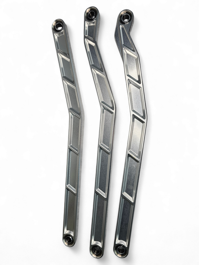 Load image into Gallery viewer, 2017 to Current Can-Am X3 Maverick High Clearance Radius Rods in Clear Finish for 72"