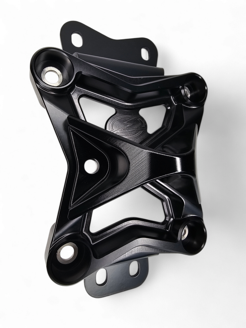 Load image into Gallery viewer, 2022 to Current Can Am X3 10 Bolt Radius Rod Plate with Pull Hook (Black)