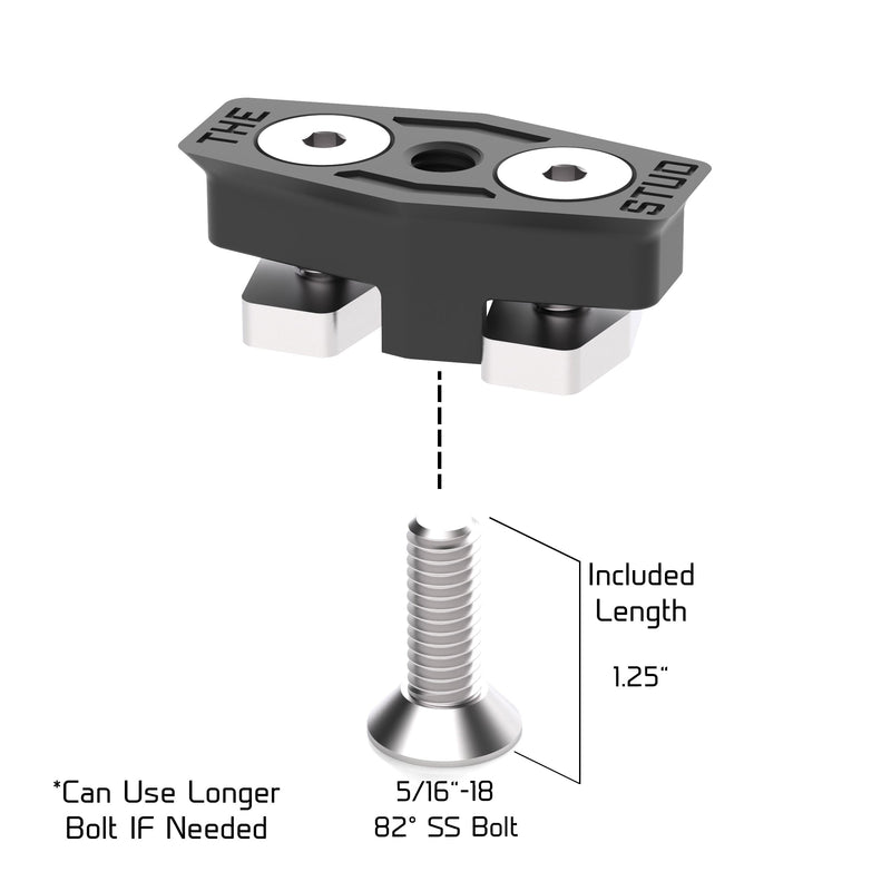 Load image into Gallery viewer, "The Stud" Solid Mount LinQ Tie Down Anchor System for Can Am