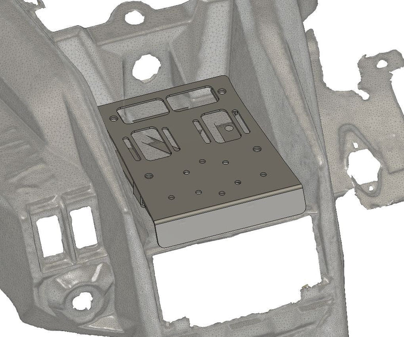 Load image into Gallery viewer, 2017-2025 Can-Am X3 Dash Device / Phone Mount
