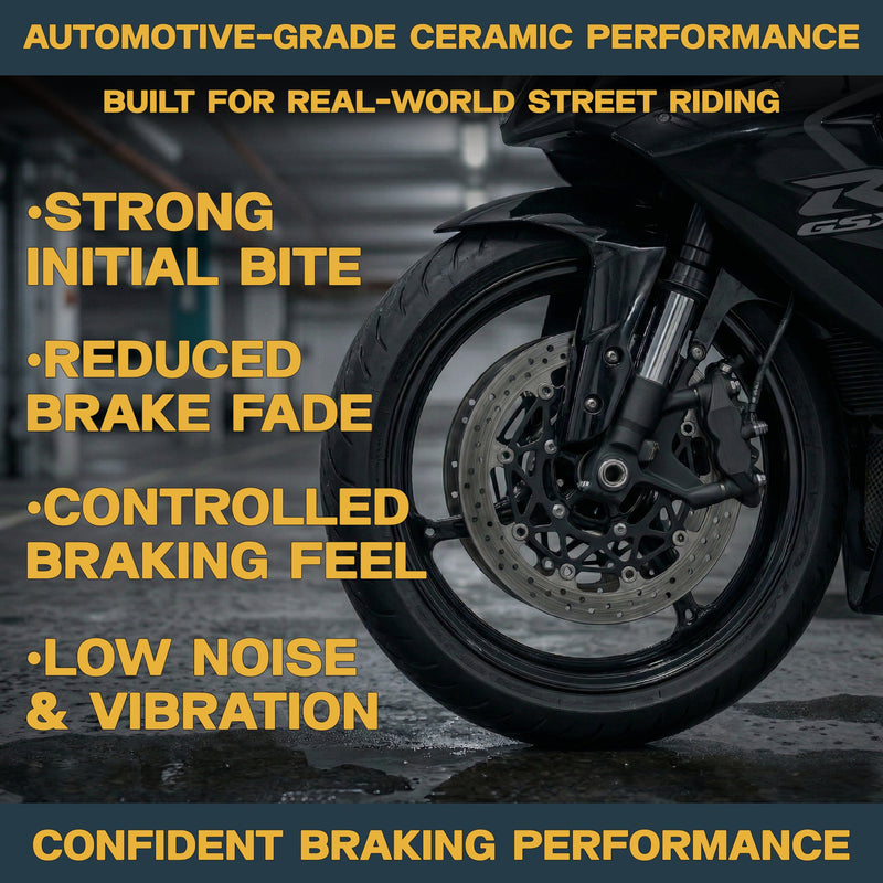 Load image into Gallery viewer, Yamaha YZF-R6 2017-2026 Ceramic Brake Pad Set