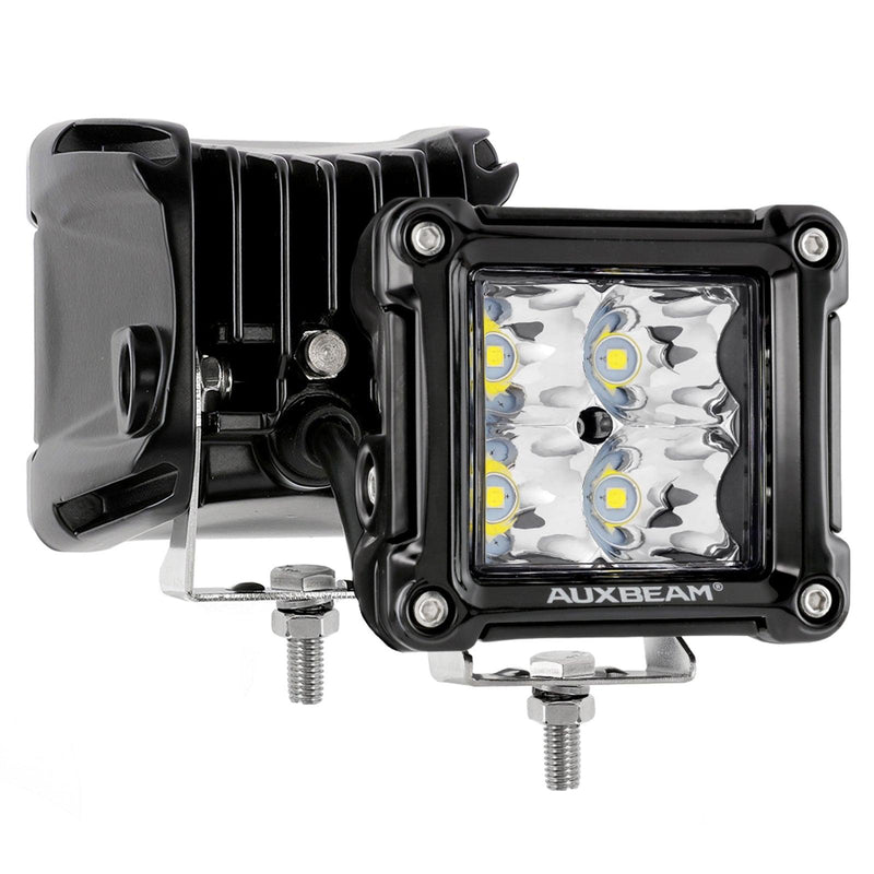 Load image into Gallery viewer, 3 Inch 40W Spot/Flood Beam LED Pods Light + Universal LED Working Lights Mounting Brackets