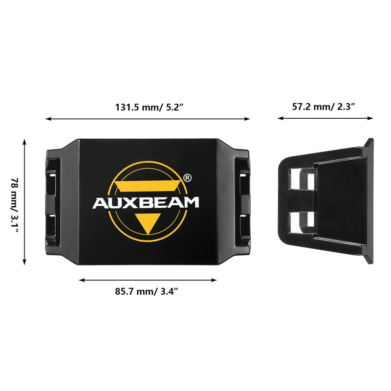 Load image into Gallery viewer, V-Max Series LED Pod Light Black Cover Light Shield Cover