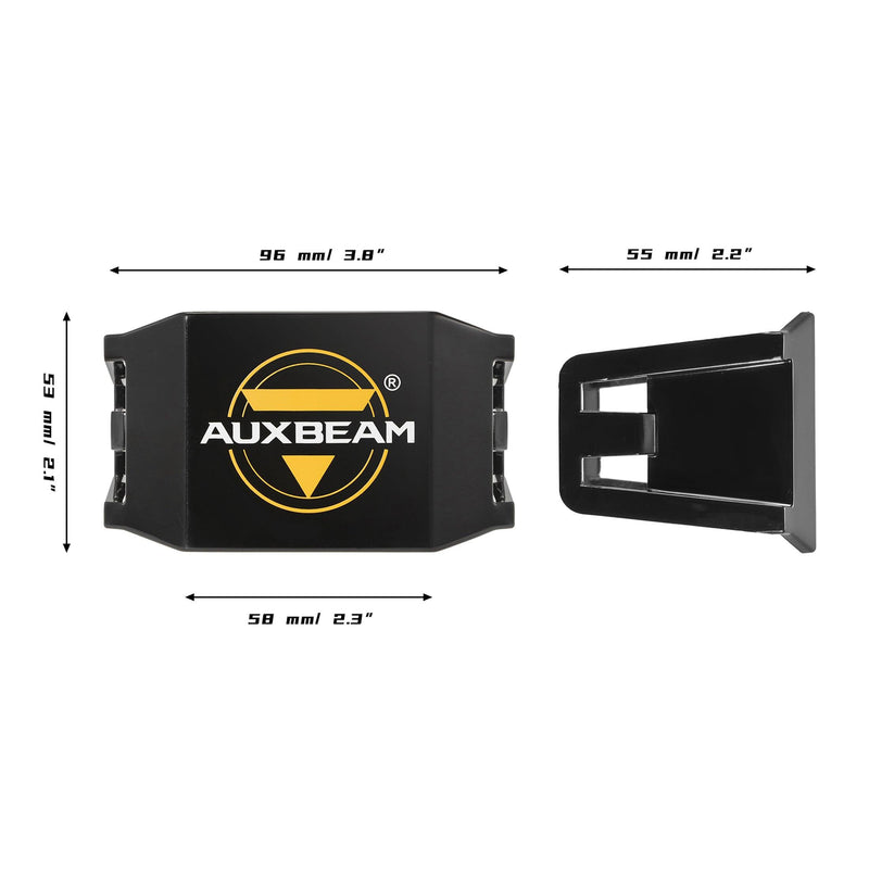 Load image into Gallery viewer, V-Max Series LED Pod Light Black Cover Light Shield Cover