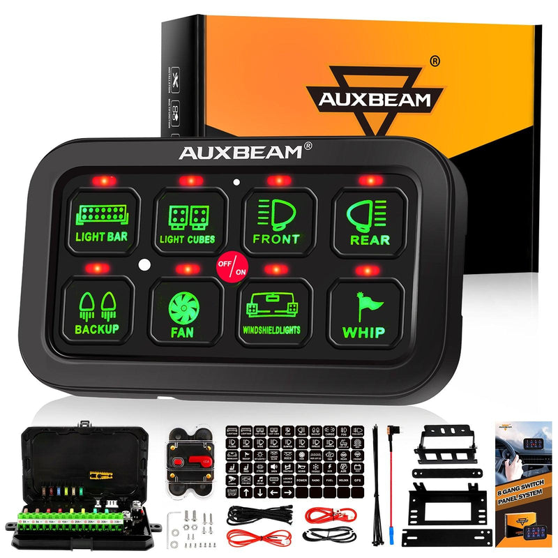 Load image into Gallery viewer, Single Series 6/8 Gang LED Switch Panel,Off Road Light Controller