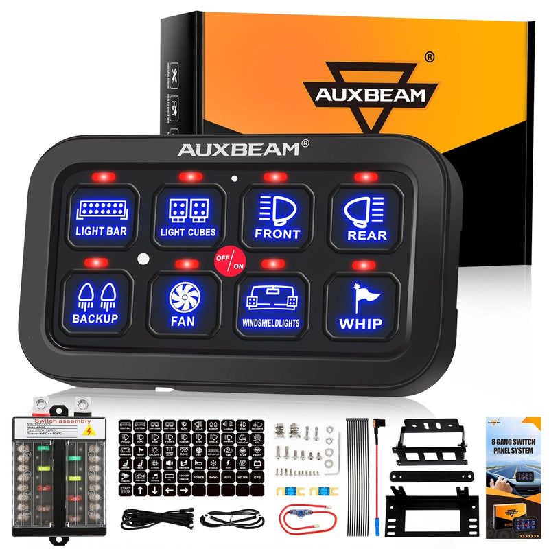 Load image into Gallery viewer, Single Series 6/8 Gang LED Switch Panel,Off Road Light Controller