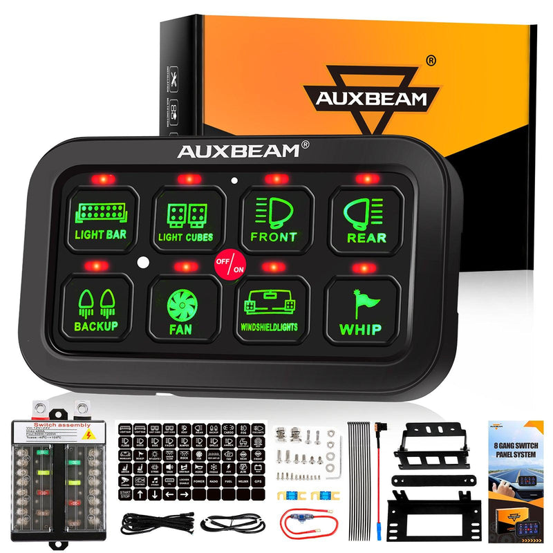 Load image into Gallery viewer, Single Series 6/8 Gang LED Switch Panel,Off Road Light Controller