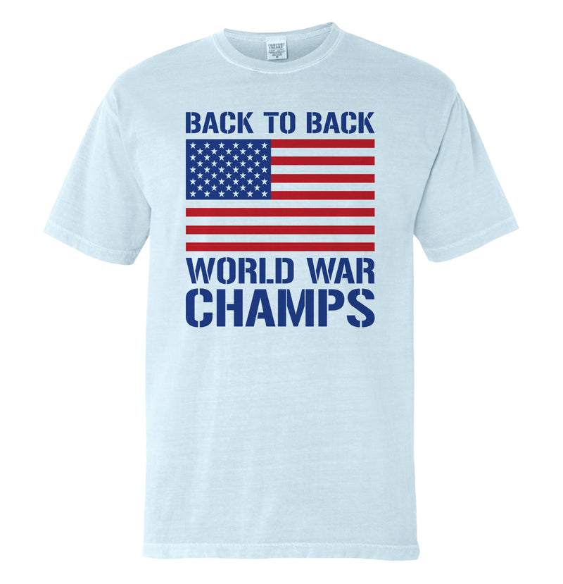 Load image into Gallery viewer, Back to Back World War Champs (Front)