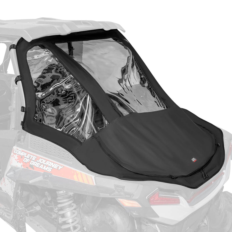 Load image into Gallery viewer, 2 in 1 UTV Rear Soft Windshield with Cargo Bed Cover for Polaris RZR XP 1000/4 2014-2023