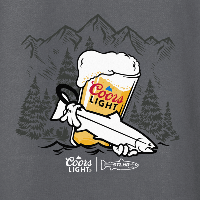 Load image into Gallery viewer, STLHD Men’s X Coors Light Foam Dome Premium Hoodie