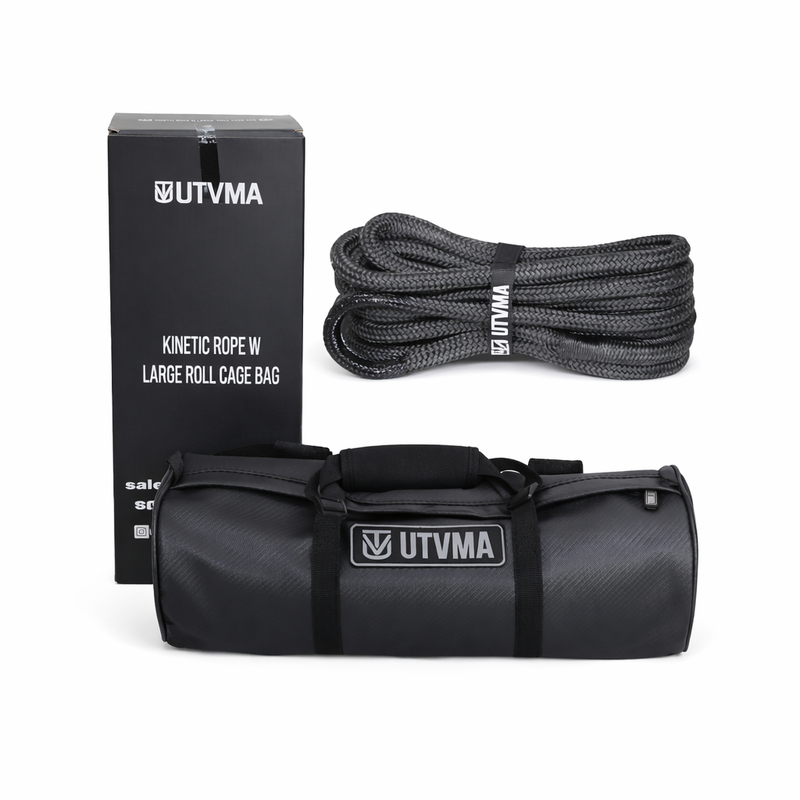 Load image into Gallery viewer, Kinetic Recovery Rope With Heavy Duty Roll Cage Bag