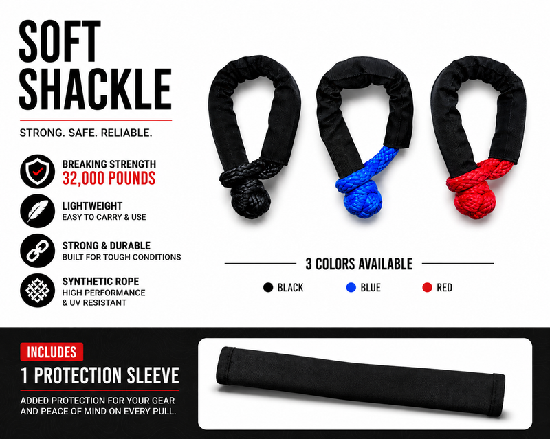 Load image into Gallery viewer, UTVMA Soft Shackle
