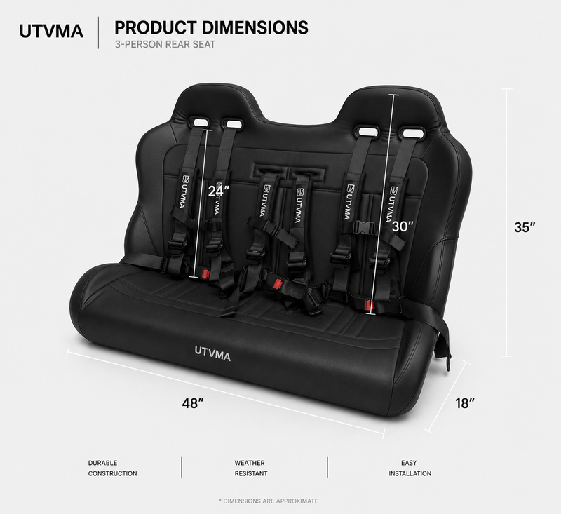 Load image into Gallery viewer, Teryx 4 Rear Bench Seat (2012-2025) W Harnesses