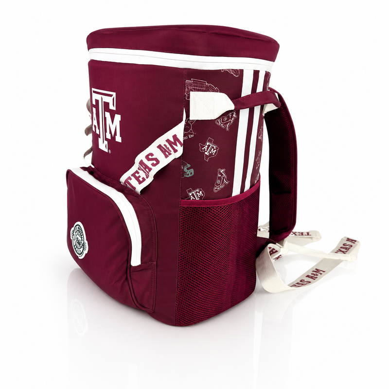 Load image into Gallery viewer, Texas A&M University Backpack Cooler