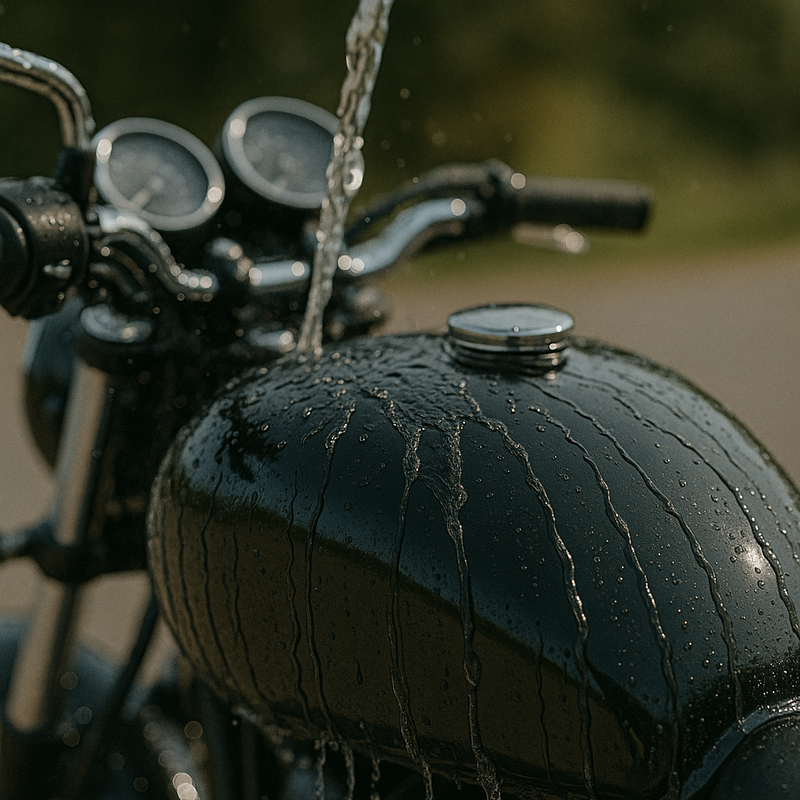 Load image into Gallery viewer, WASH&WHIPS MotoPro Motorcycle Detailing Kit - Bug Remover, Leather Care, Ceramic Spray