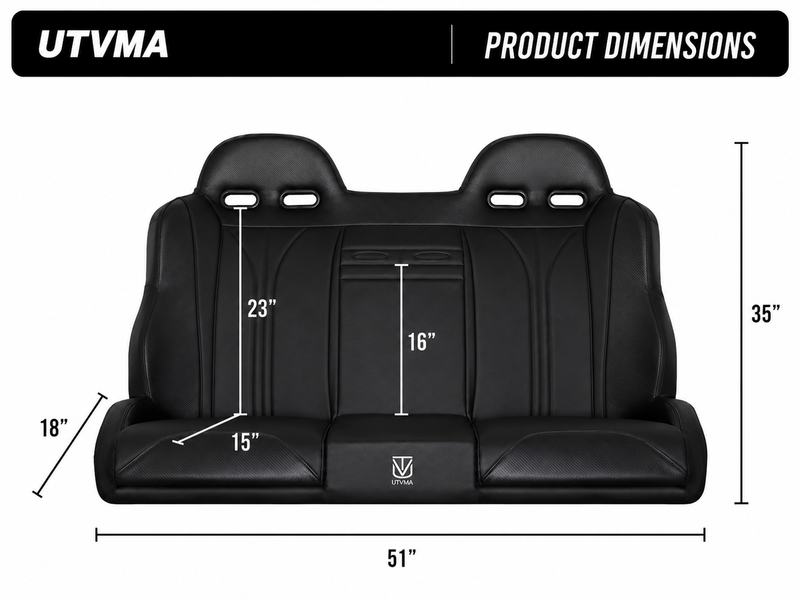 Load image into Gallery viewer, RZR PRO XP/ Pro S/ Pro R Rear Bench Seat W Harnesses (2025+)
