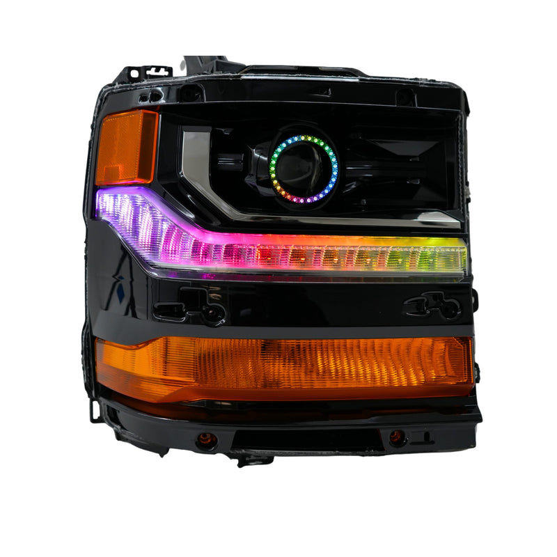 Load image into Gallery viewer, Chevrolet Silverado Multicolor Flow Series DRL Boards (2016-2018)