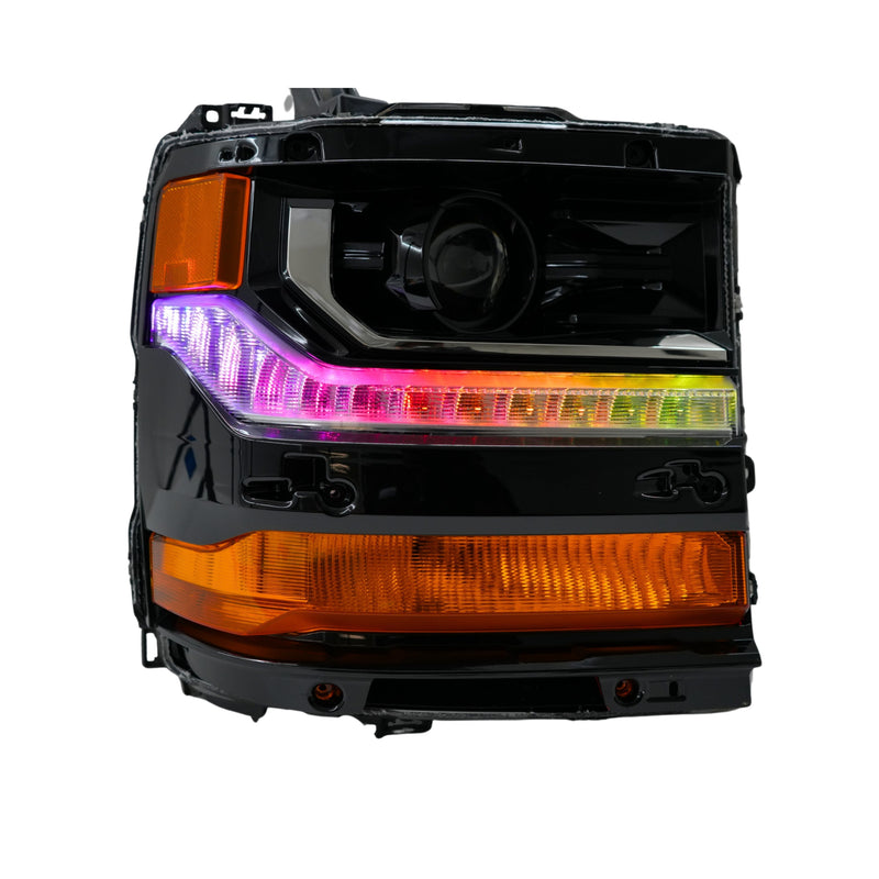 Load image into Gallery viewer, Chevrolet Silverado Multicolor Flow Series DRL Boards (2016-2018)