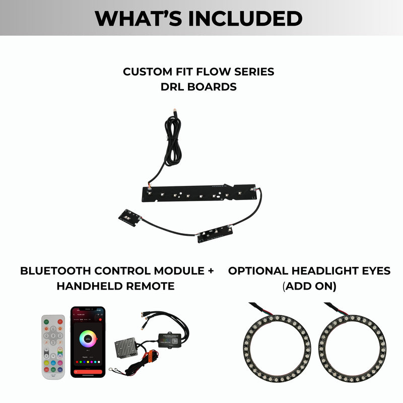 Load image into Gallery viewer, Chevrolet Silverado Multicolor Flow Series DRL Boards (2016-2018)