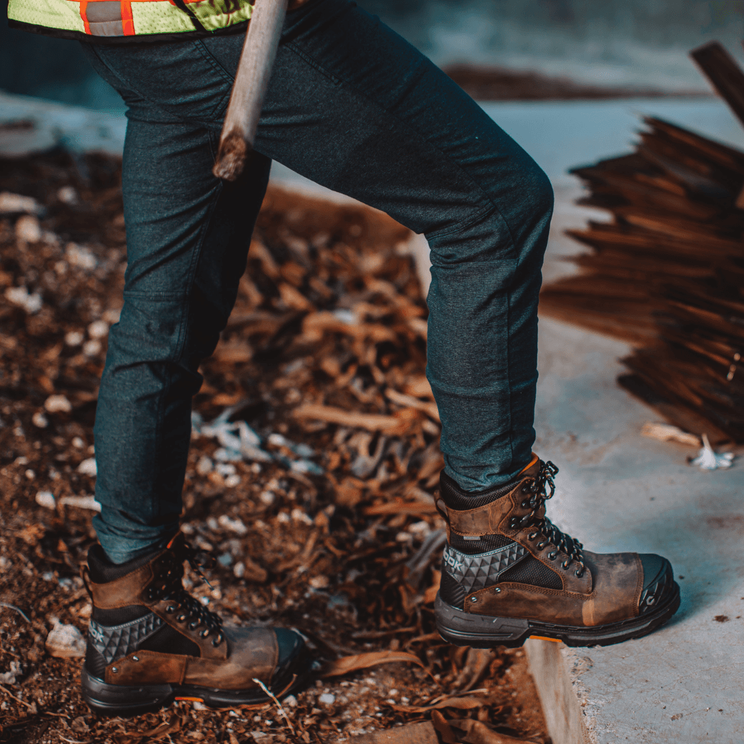 Pallet Jack 8” Insulated Composite Toe Waterproof Work Boot – Brown - Skoutley Outdoors LLC