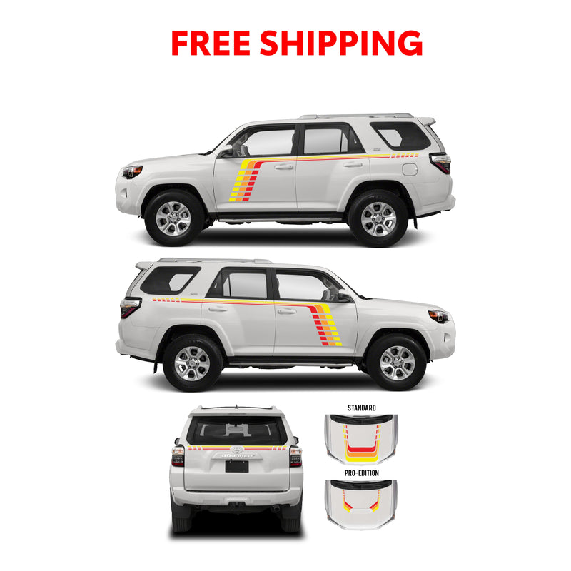 Load image into Gallery viewer, 2010-2024 4Runner Checkered Stripe Kit