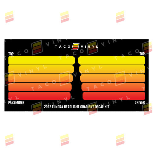Load image into Gallery viewer, 2022+ Tundra Grille Rib Decal