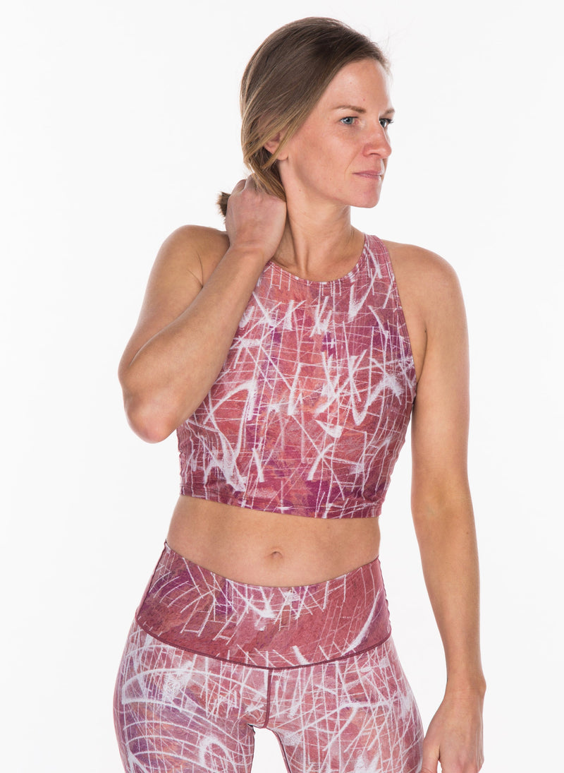 Load image into Gallery viewer, Clay Impress Crop Top