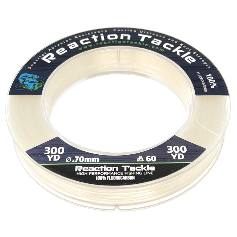 Load image into Gallery viewer, Reaction Tackle 100% Pure Fluorocarbon Fishing Line