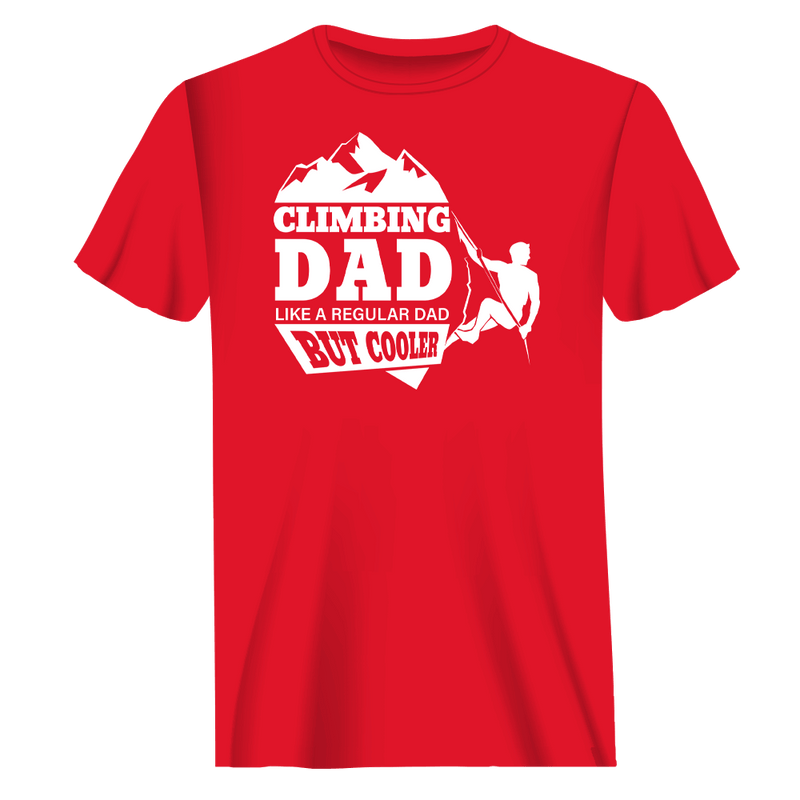 Load image into Gallery viewer, Climbing Dad Man T-Shirt