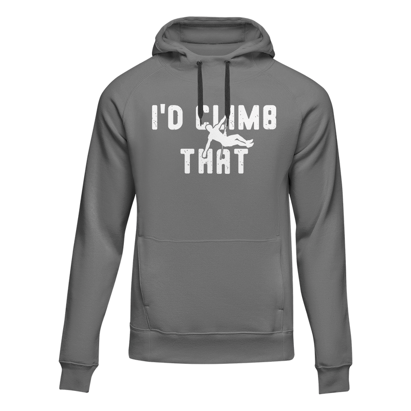 Load image into Gallery viewer, Climbing I'd Climb That Unisex Hoodie