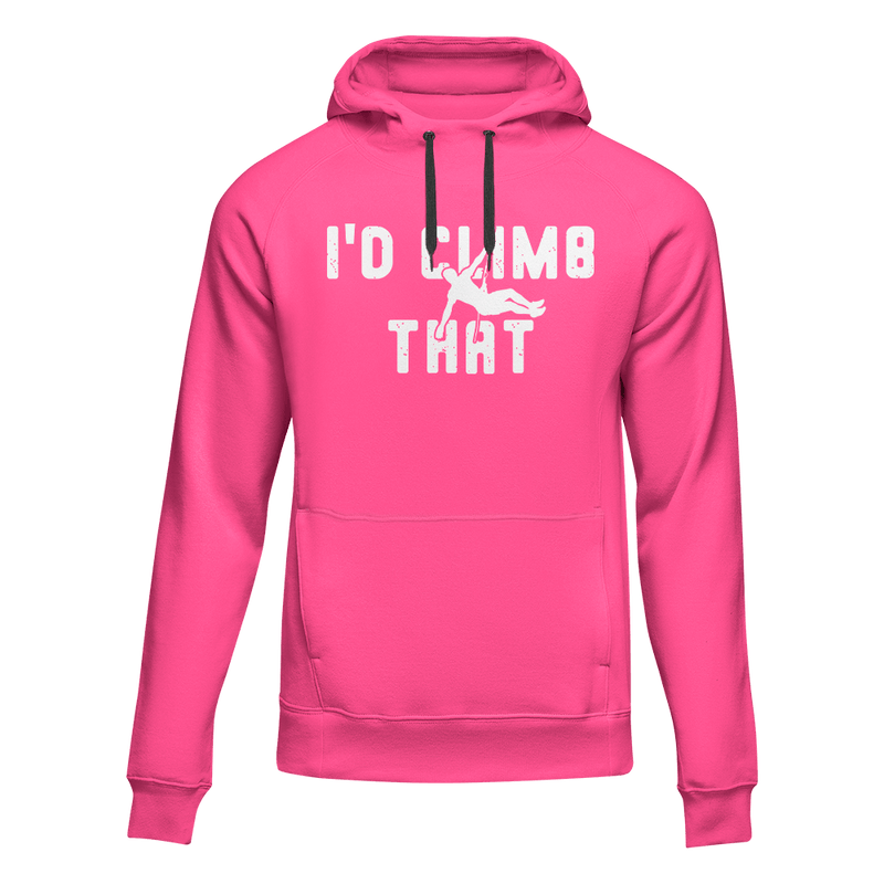 Load image into Gallery viewer, Climbing I'd Climb That Unisex Hoodie
