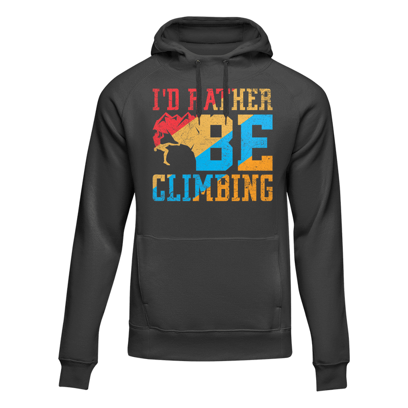 Load image into Gallery viewer, Climbing I'd Rather Be Climbing Unisex Hoodie