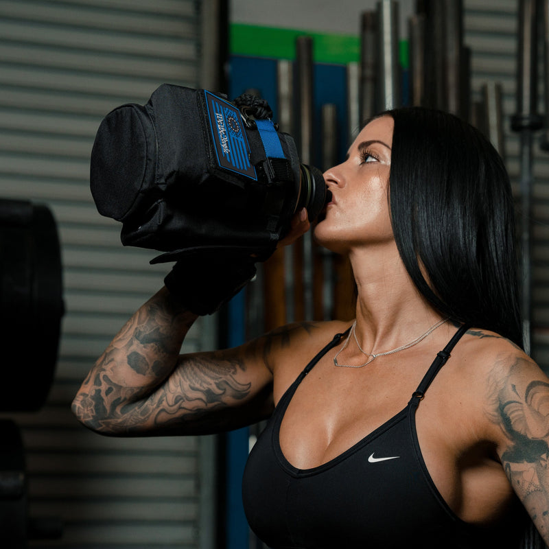 Load image into Gallery viewer, 64oz Battle Bottle Water Bottles