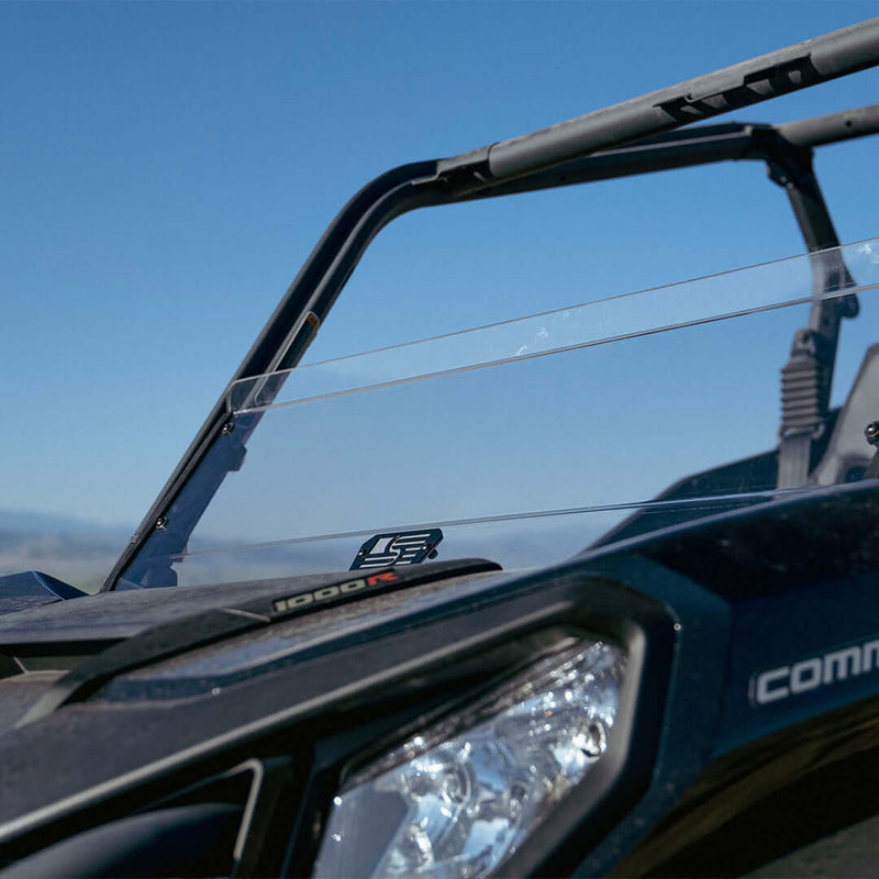 Load image into Gallery viewer, Commander/Maverick Sport/ Maverick Trail Polycarbonate Half Front Windshield