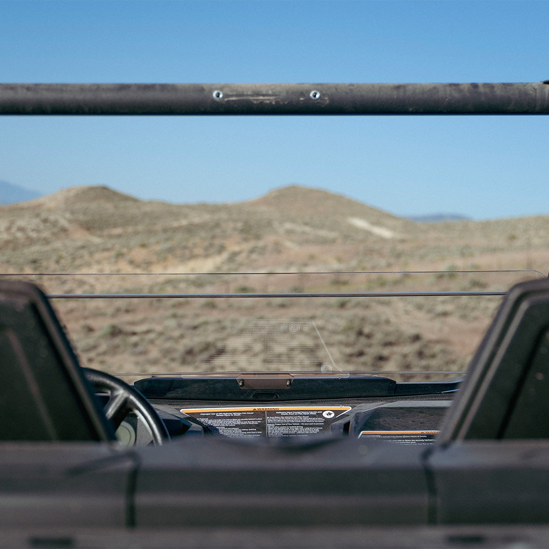 Commander/Maverick Sport/ Maverick Trail Polycarbonate Half Front Windshield