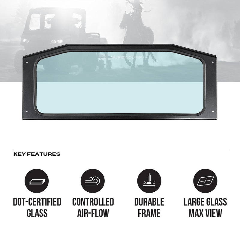 Load image into Gallery viewer, Can-Am Defender Tinted Rear Windshield