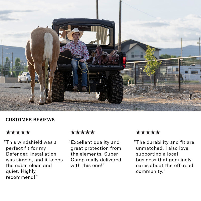 Load image into Gallery viewer, Can-Am Defender Tinted Rear Windshield