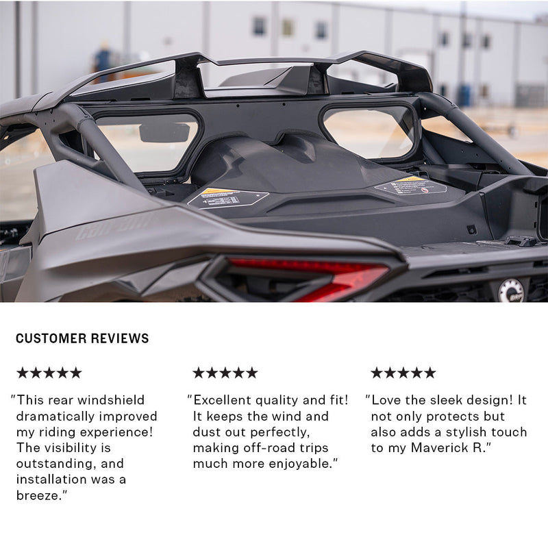 Load image into Gallery viewer, Can-Am Maverick R Rear Windshield