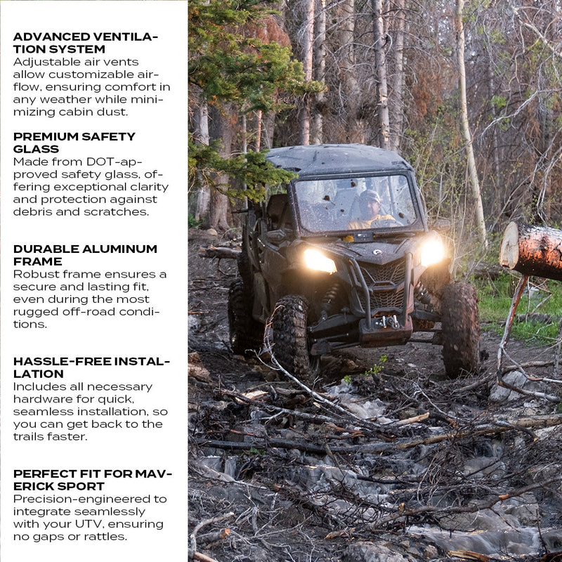 Load image into Gallery viewer, Can-Am Maverick Sport Front Windshield