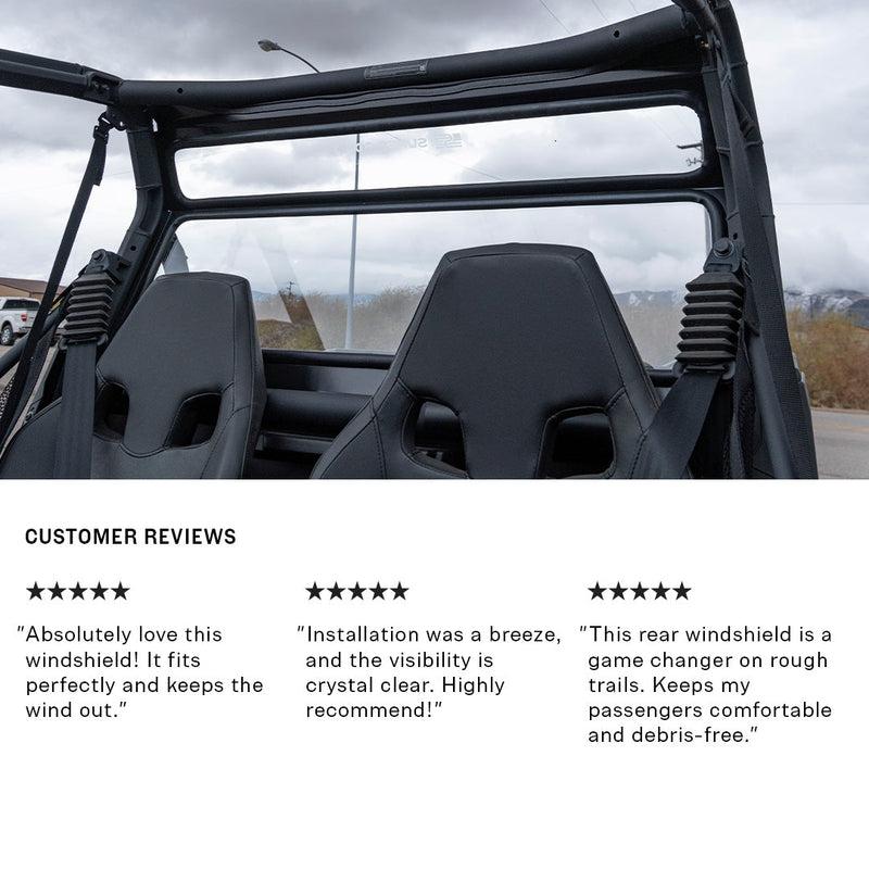 Load image into Gallery viewer, Can-Am Maverick Tinted Trail Rear Windshield