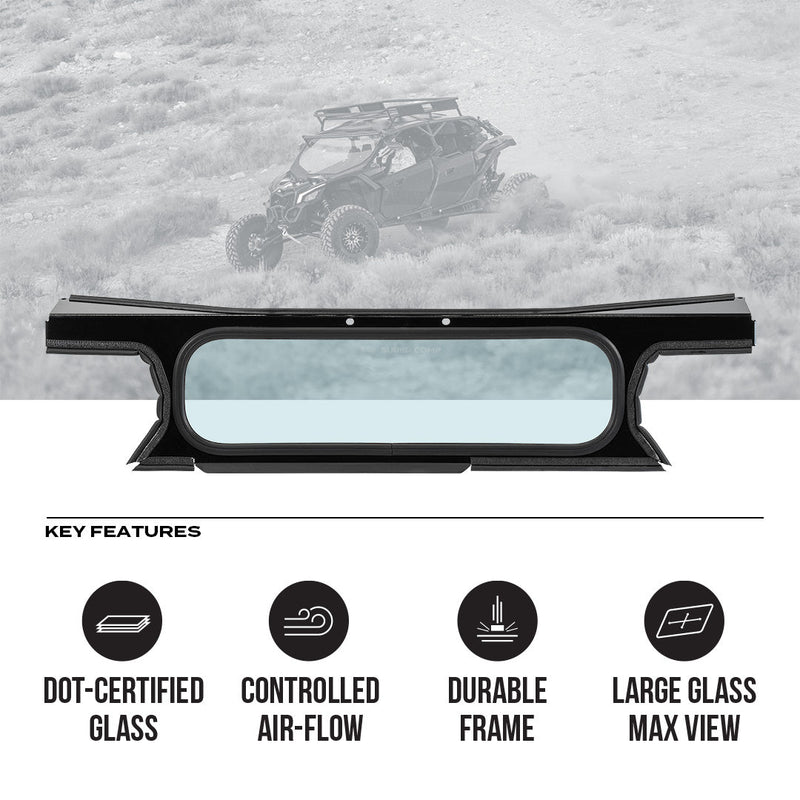 Load image into Gallery viewer, Can-Am Maverick X3 Tinted Rear Windshield