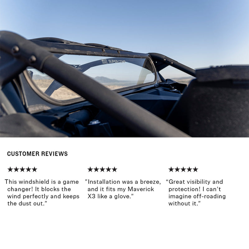 Load image into Gallery viewer, Can-Am Maverick X3 Tinted Rear Windshield