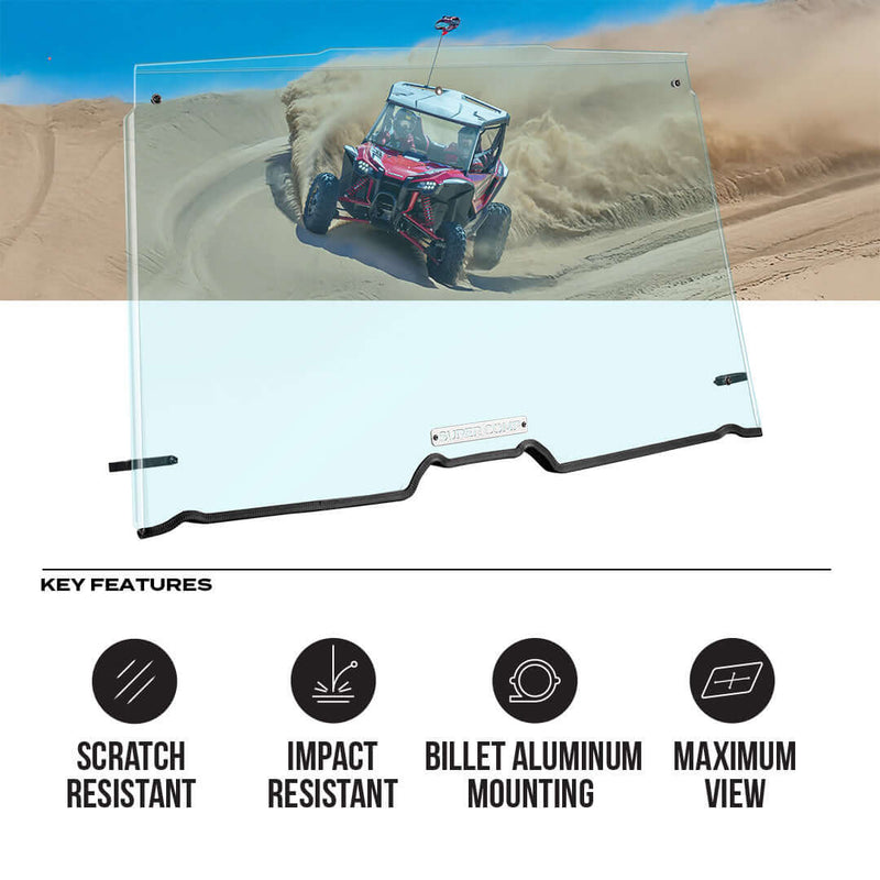 Load image into Gallery viewer, Honda Talon Polycarbonate Full Front Windshield
