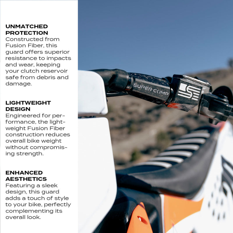 Load image into Gallery viewer, Super Comp Fusion Fiber Clutch Reservoir Guard (KTM, Gas Gas, Husqvarna)