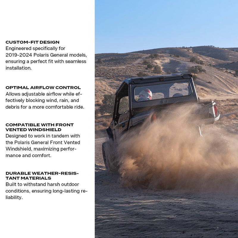 Load image into Gallery viewer, Polaris General Tinted Rear Windshield